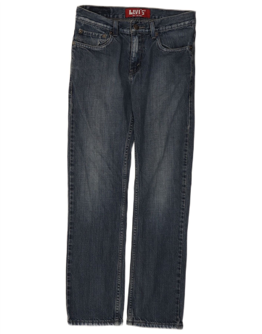 Levi's Dame 511 Skinny Jeans W28 L28 Blå Bomuld