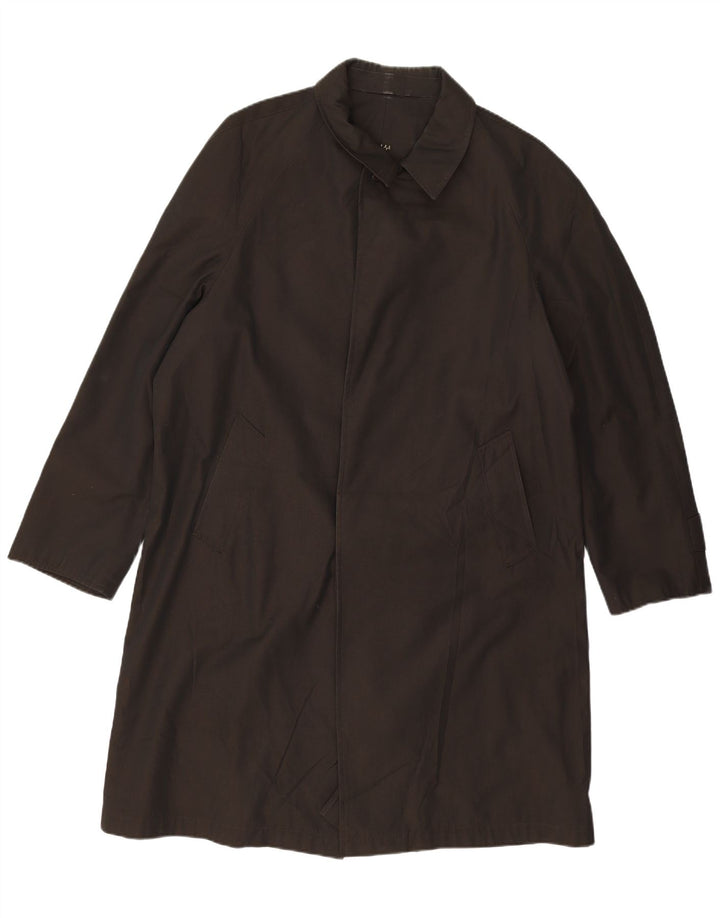 VINTAGE Herre Overfrakke UK 40 Large Black