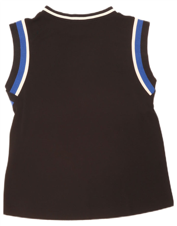 Zara Damevest Top UK 14 Medium Sort Colourblock