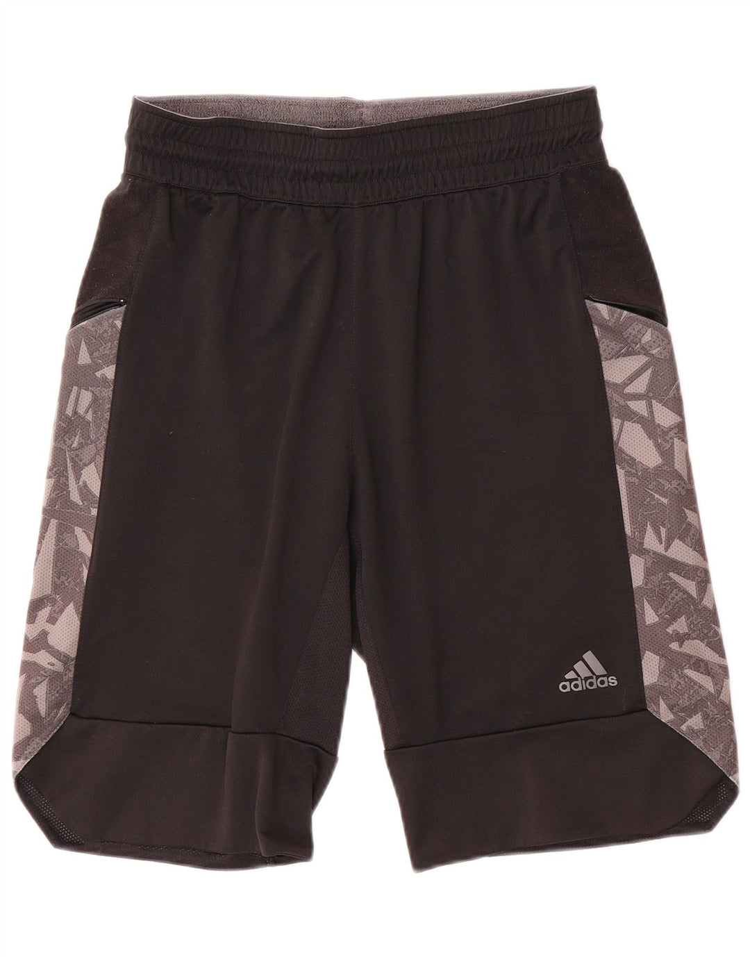 Adidas Sportshorts til mænd Small Black Geometric Polyester