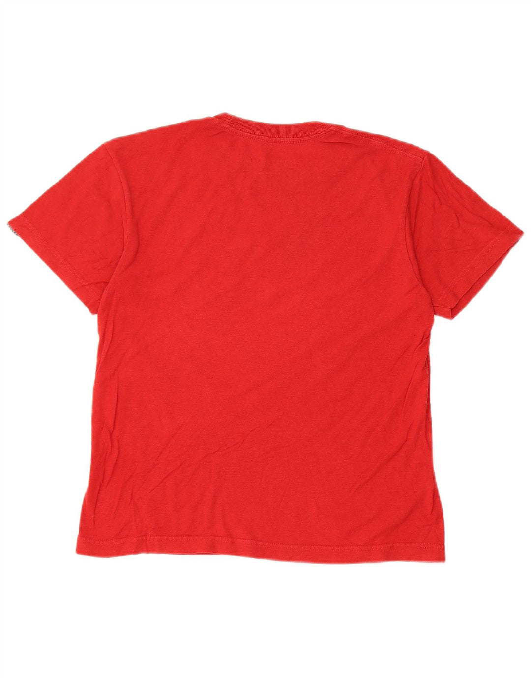 Vans Drenge Grafisk T-Shirt Top 10-11 År Medium Rød Bomuld