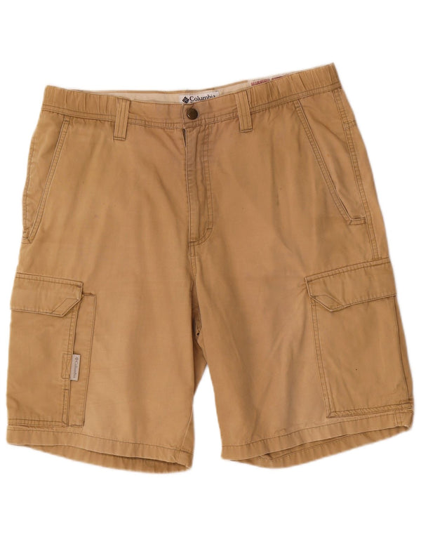 Columbia Herre Cargo Shorts Medium W32 Beige Bomuld