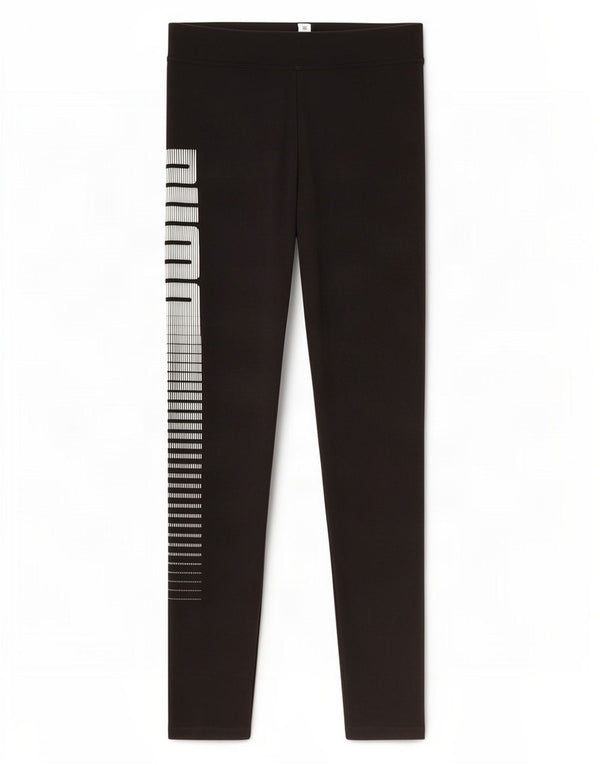 Puma piger grafiske leggings 13-14 år sort bomuld