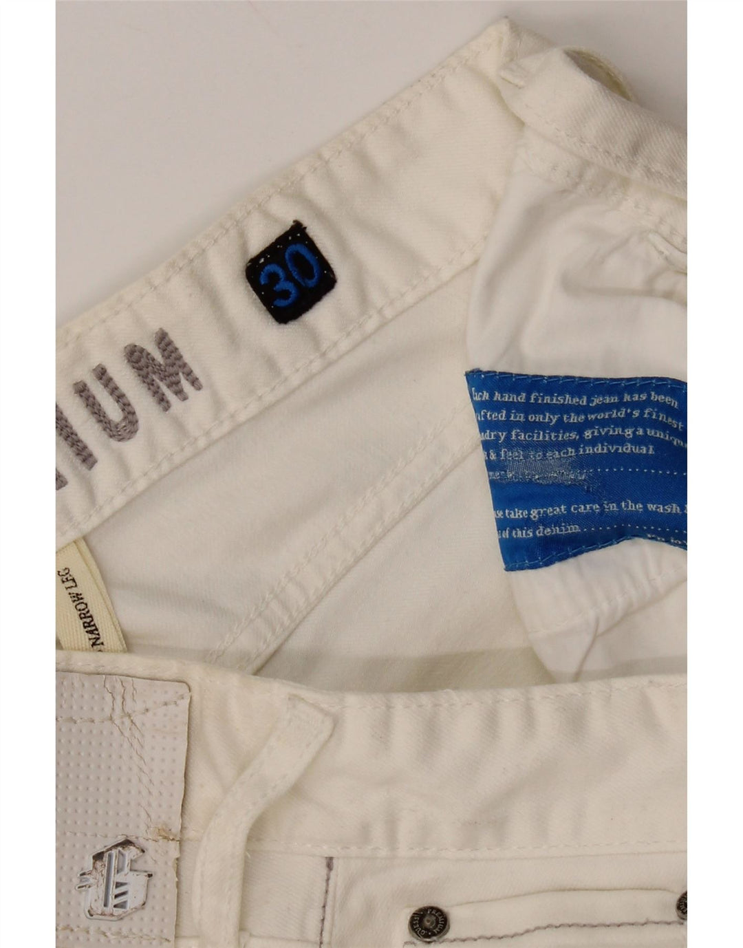 Guess Slim Jeans til kvinder W30 L34 Hvid