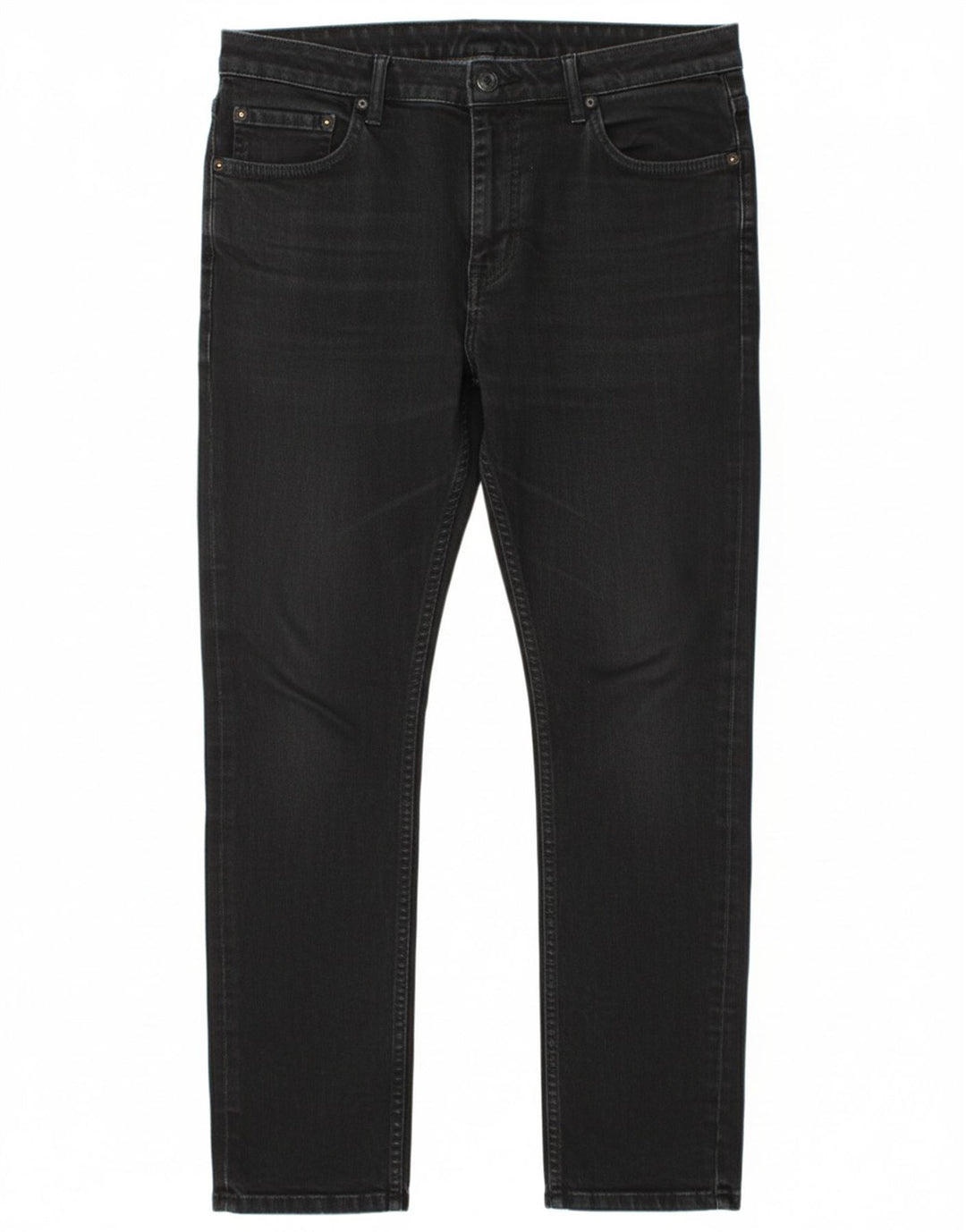 JACK WILLS Mens Slim Jeans  W34 L26 Black Cotton