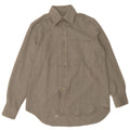 Boggi Flanelskjorte herre str. 39 15 1/2 Medium Grey Ternet Bomuld