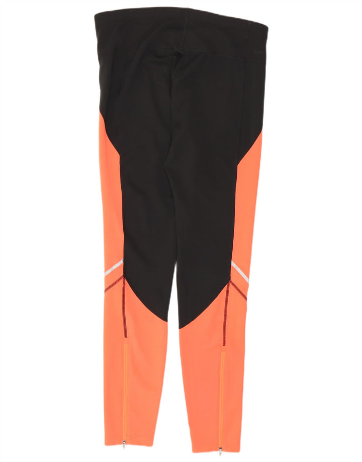 New Balance Dame Leggings UK 14 Medium Sort Colourblock Polyester