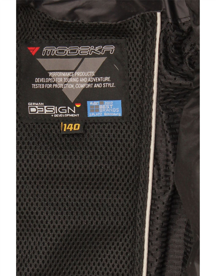 MODEKA Boys Motorcycle Racer Jacket 9-10 Years Beige Polyester Vintage Modeka and Second-Hand Modeka from Messina Hembry 