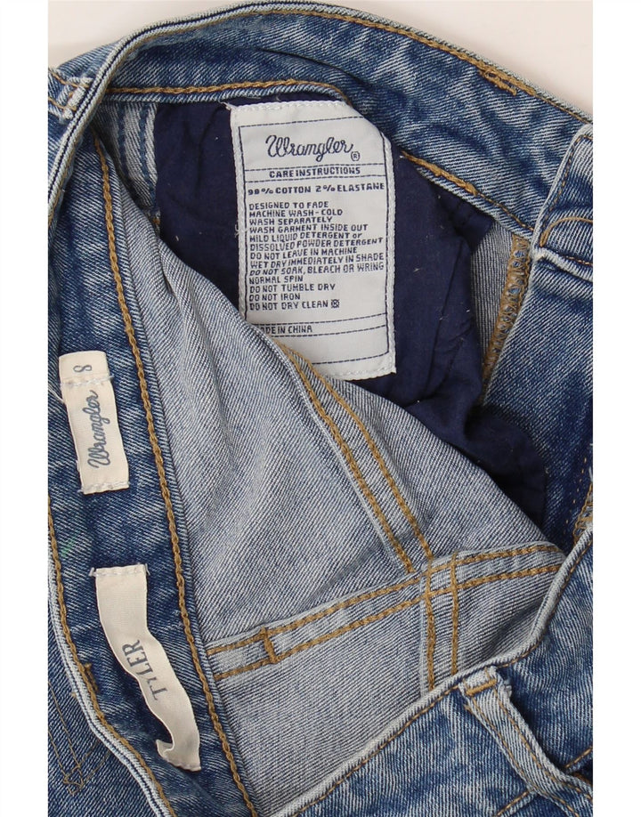 WRANGLER Womens Tyler Slim Jeans US 8 Medium W28 L30 Blue Cotton Vintage Wrangler and Second-Hand Wrangler from Messina Hembry 