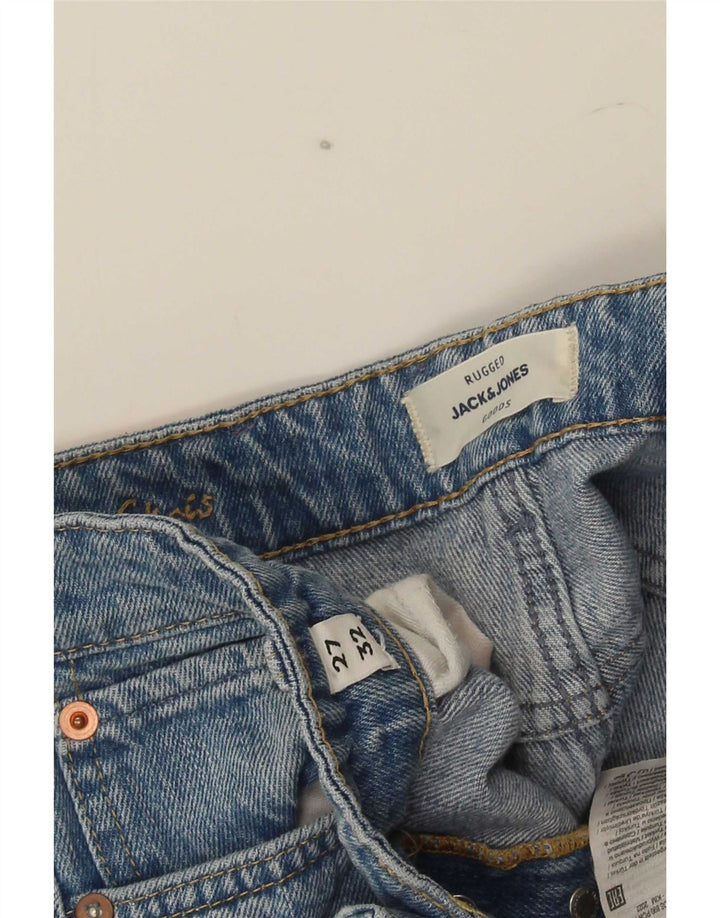 Jack & Jones Herre Slim Jeans W27 L32 Blå Bomuld