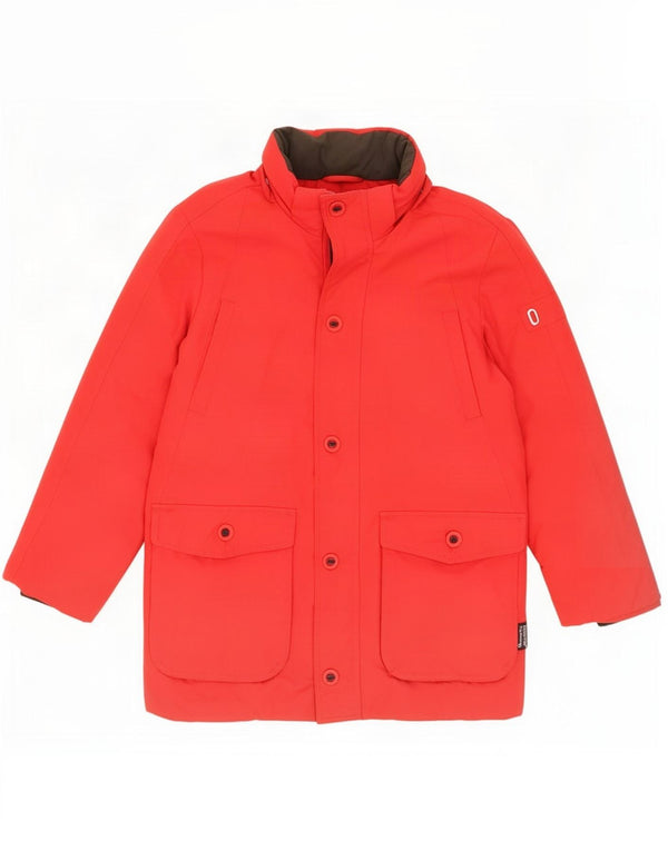 Champion drenge polstret frakke 9-10 år medium rød nylon