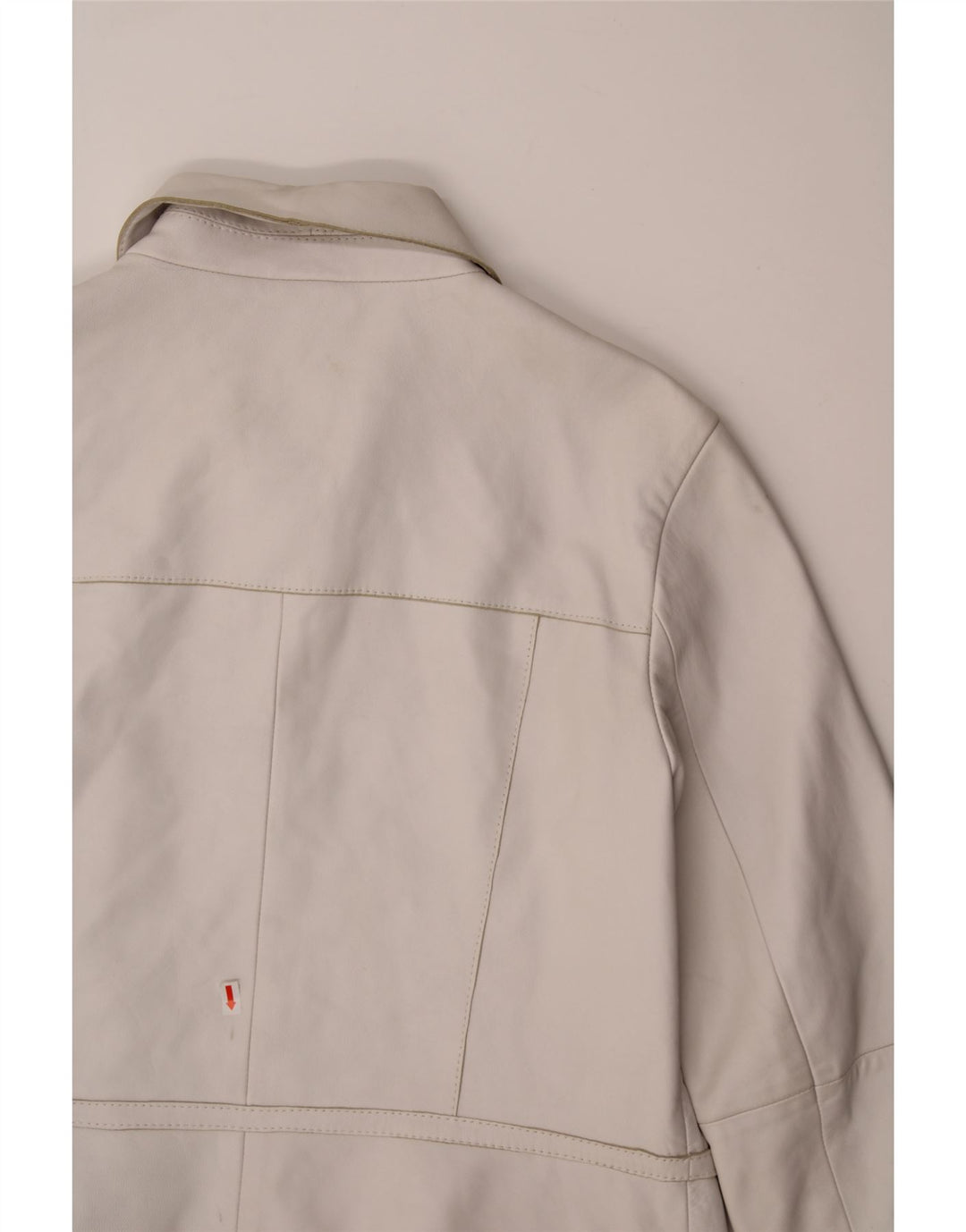 JAKE'S Womens Leather Jacket UK 18 XL Grey Leather Vintage Jake's and Second-Hand Jake's from Messina Hembry 