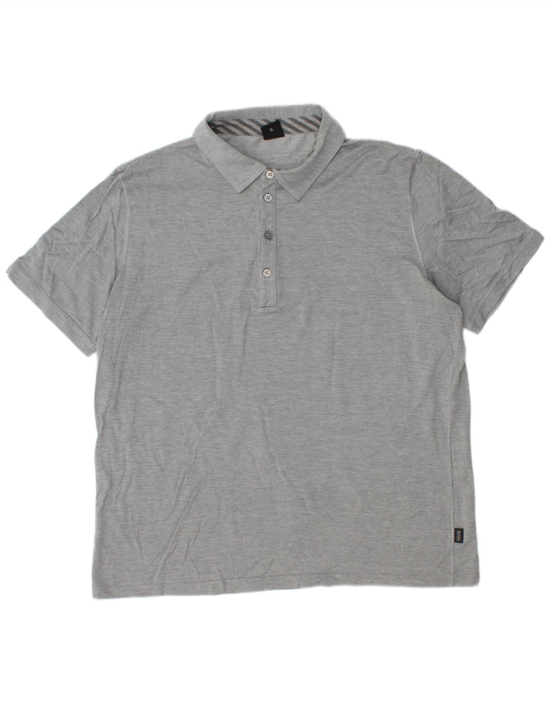Hugo Boss Polo Shirt til mænd XL Grå Flecked