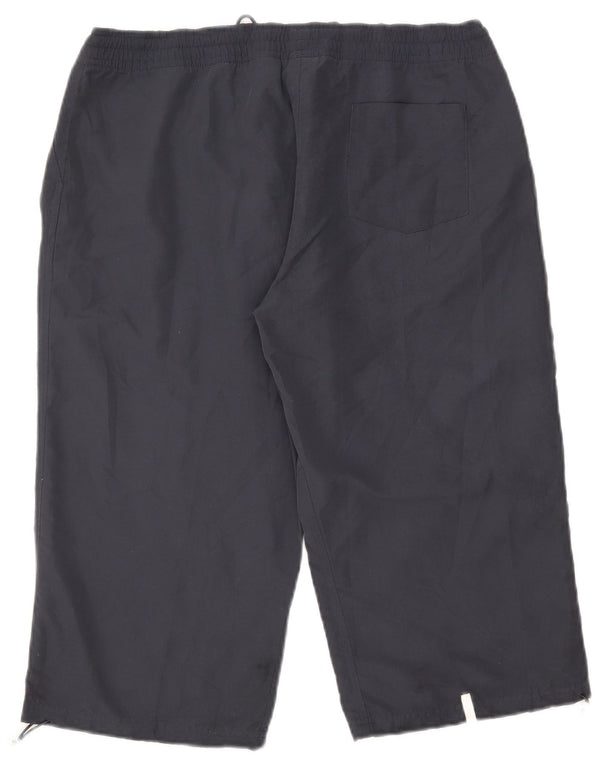 Puma Womens Bermuda Sports Shorts UK 16 Large Navy Blue Polyester