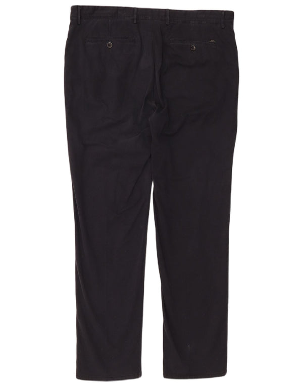 MASSIMO DUTTI Herre Regular Fit Chinobukser EU 44 Large W34 L31 Sort