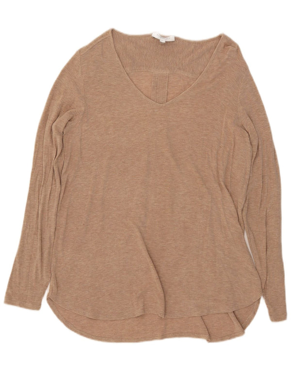 Essentials Dame Top Langærmet UK 12 Medium Beige Flecked
