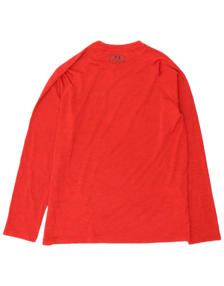 Under Armour Herre Top Langærmet Medium Rød