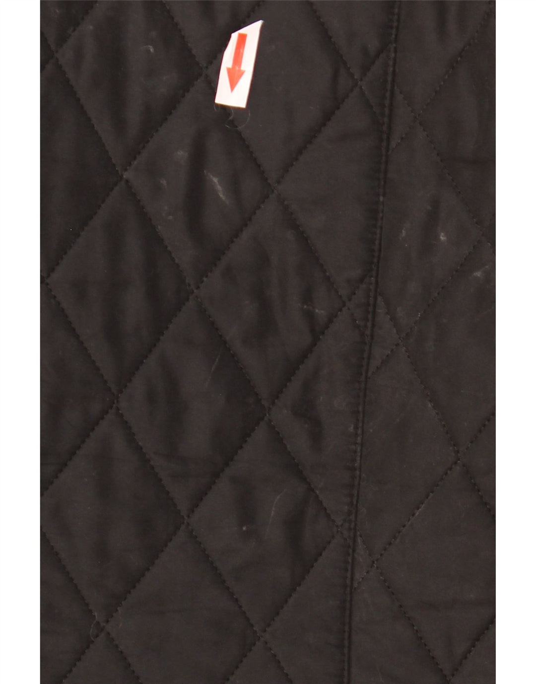Barbour Dame Military Quilted Jacket UK 14 Large Black Polyester