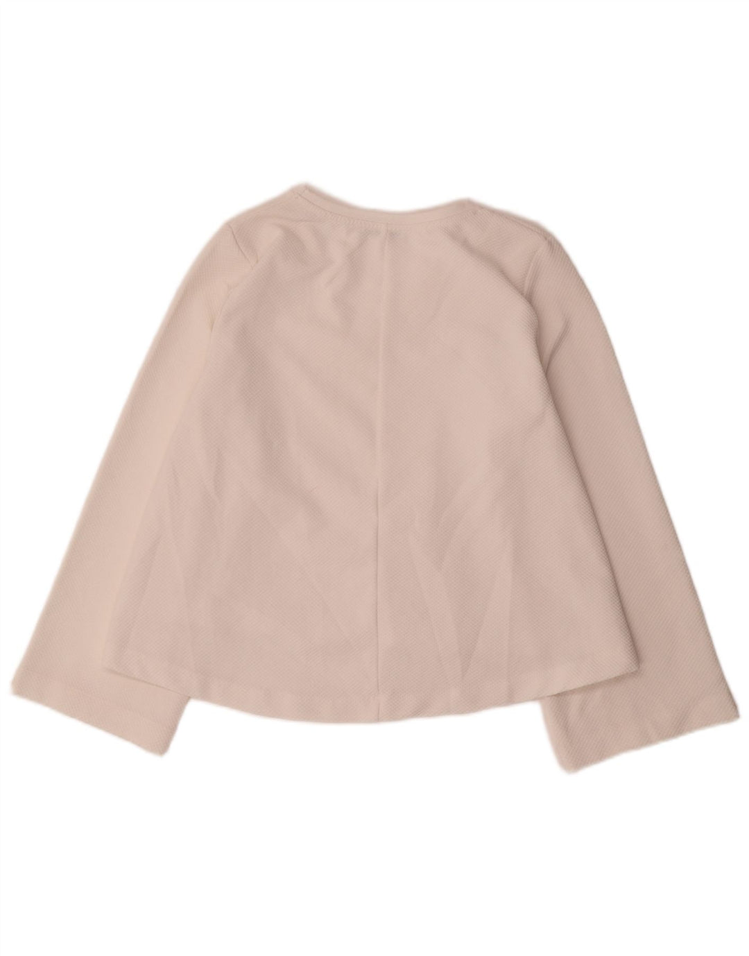 Zara Dame Trafaluc Top Langærmet UK 14 Medium Off White