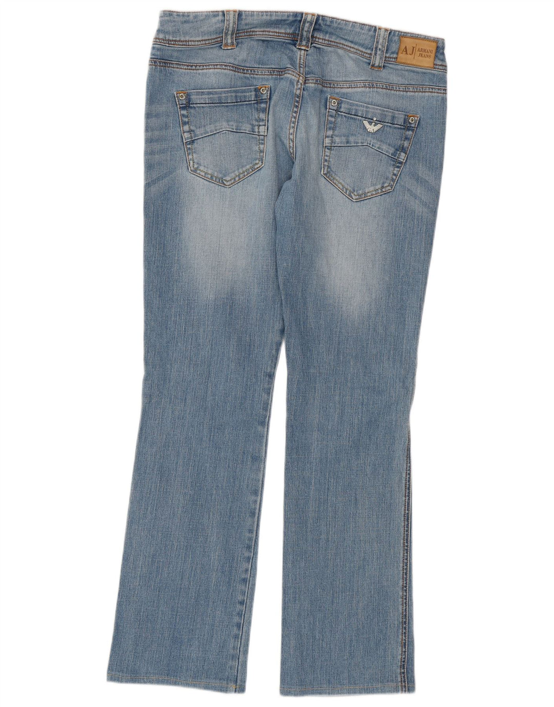 ARMANI Lige jeans til kvinder W29 L30 Blå