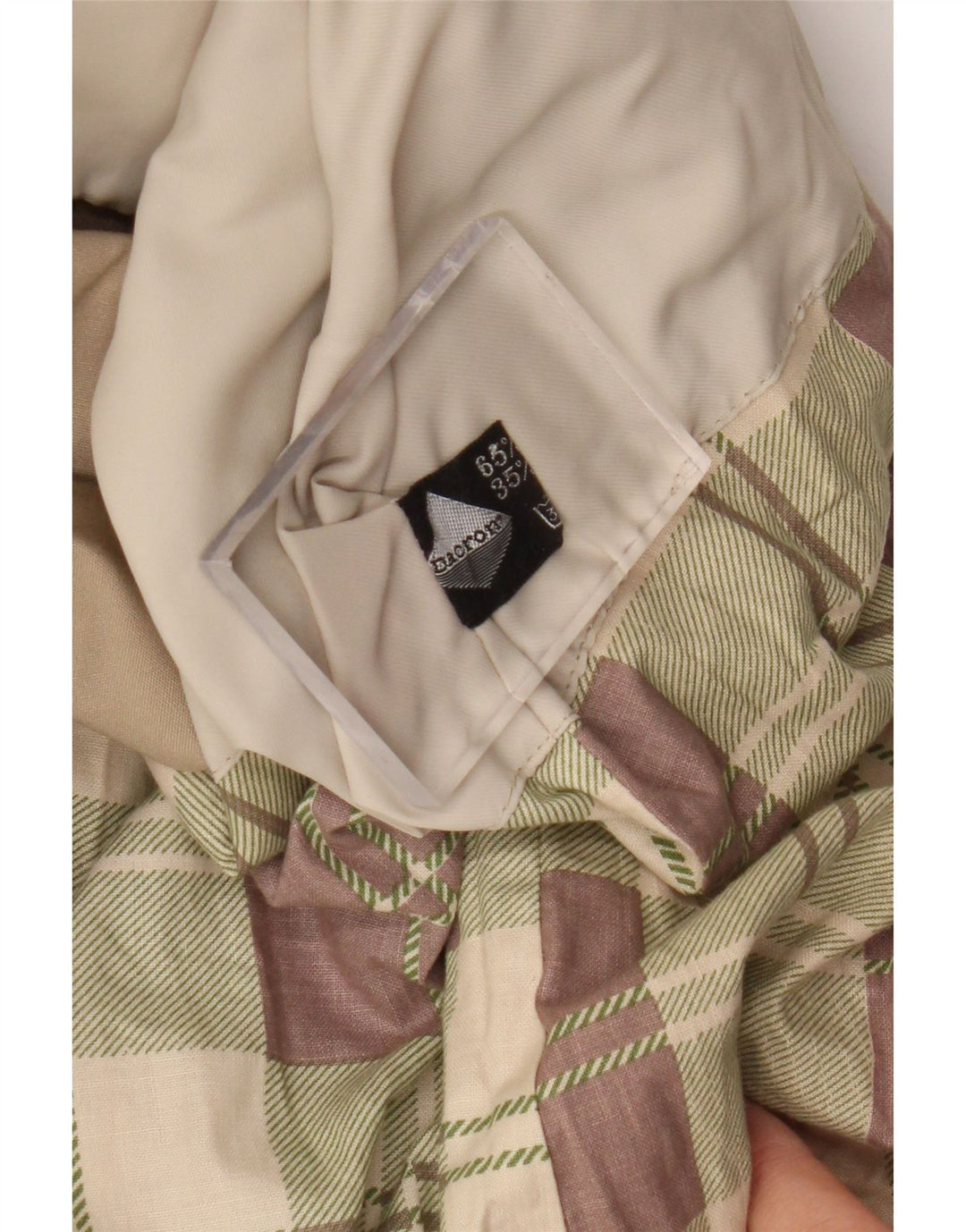 Vintage kvinders trenchcoat UK 12 Medium Beige Syntetisk