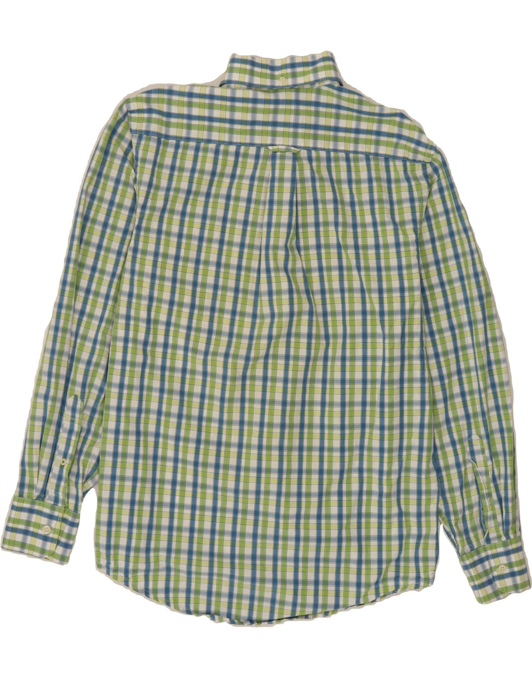 IZOD Mens Shirt Small Green Check Vintage Izod and Second-Hand Izod from Messina Hembry 