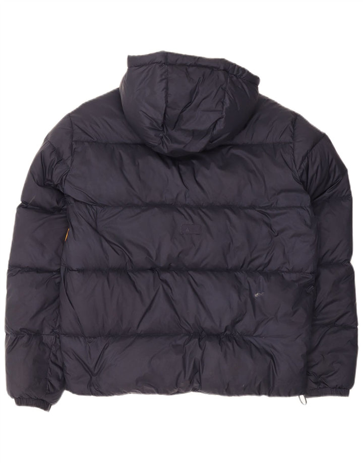 Ellesse Heritage Polstret Jakke UK 36 Small Navy Blue Colourblock