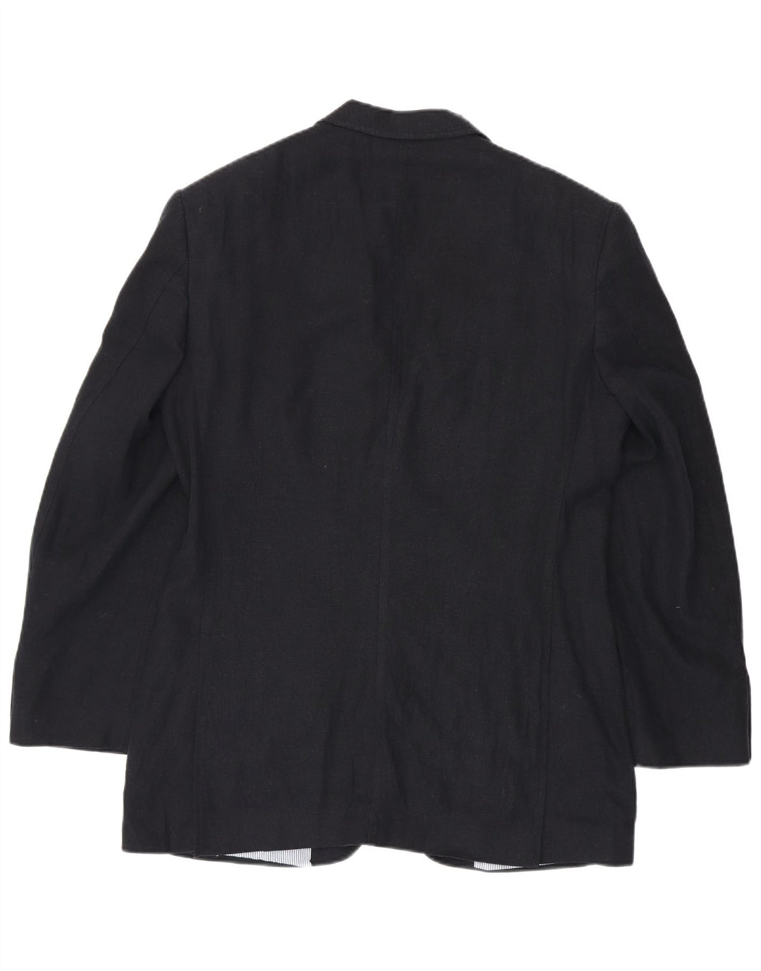 Marks & Spencer Herre 2-knaps blazerjakke UK 38 Medium Navy Blue Linen