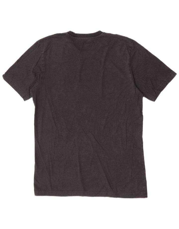 Reebok Herre grafisk T-shirt Top Medium Sort Bomuld