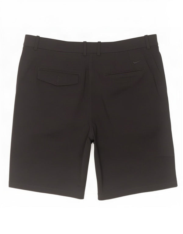 Nike Herre Dri Fit Chino Shorts Large W36 Sort Polyester