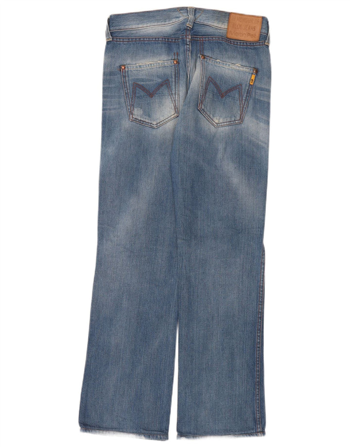 Meltin' Pot lige damejeans W26 L32 blå bomuld