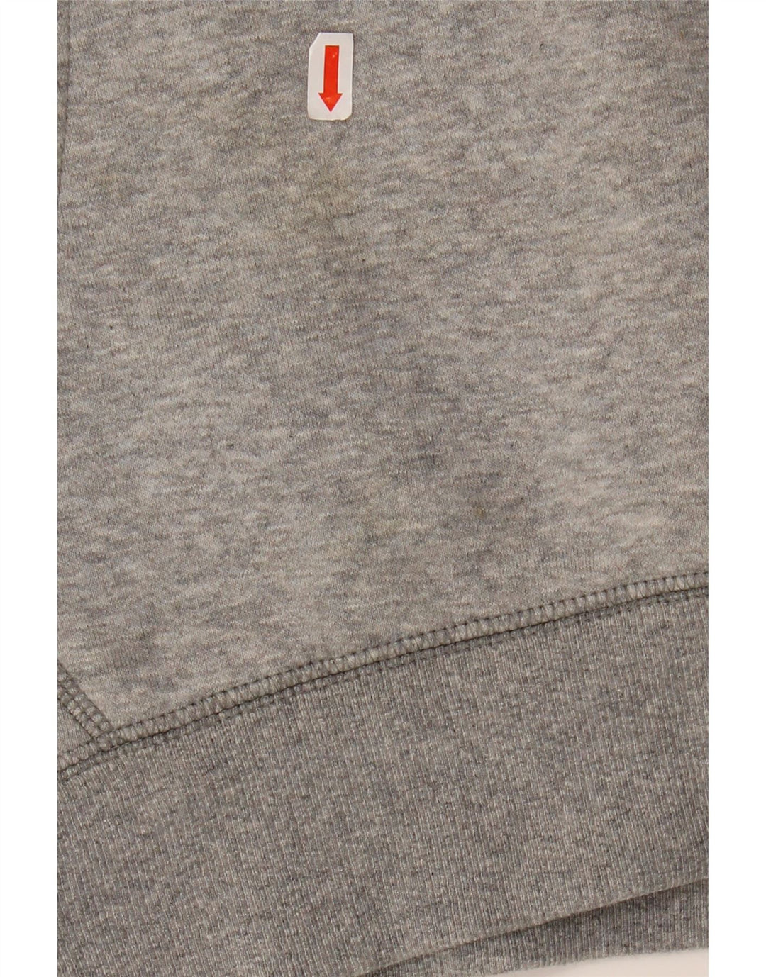JACK WILLS Mens Graphic Hoodie Jumper Small Grey Cotton