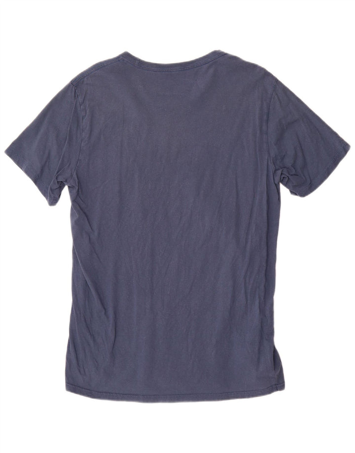 Oakley Herre Regular Fit Grafisk T-shirt Top Medium Navy Blue