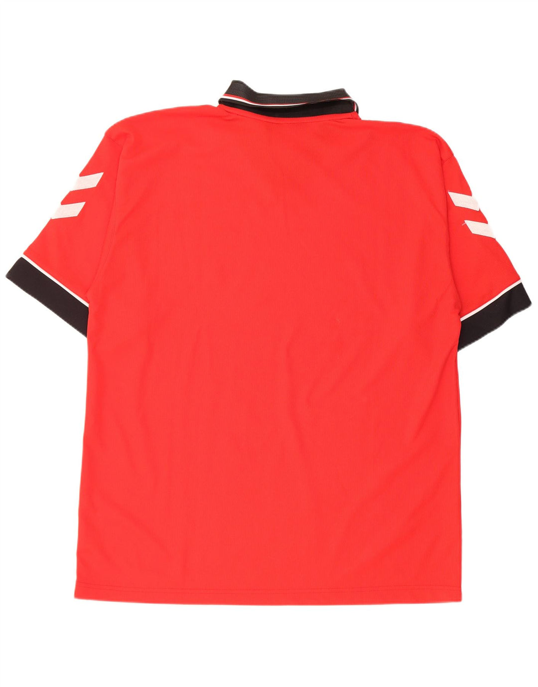 Hummel Herre Grafisk Polo Shirt 2XL Rød Colourblock Polyester