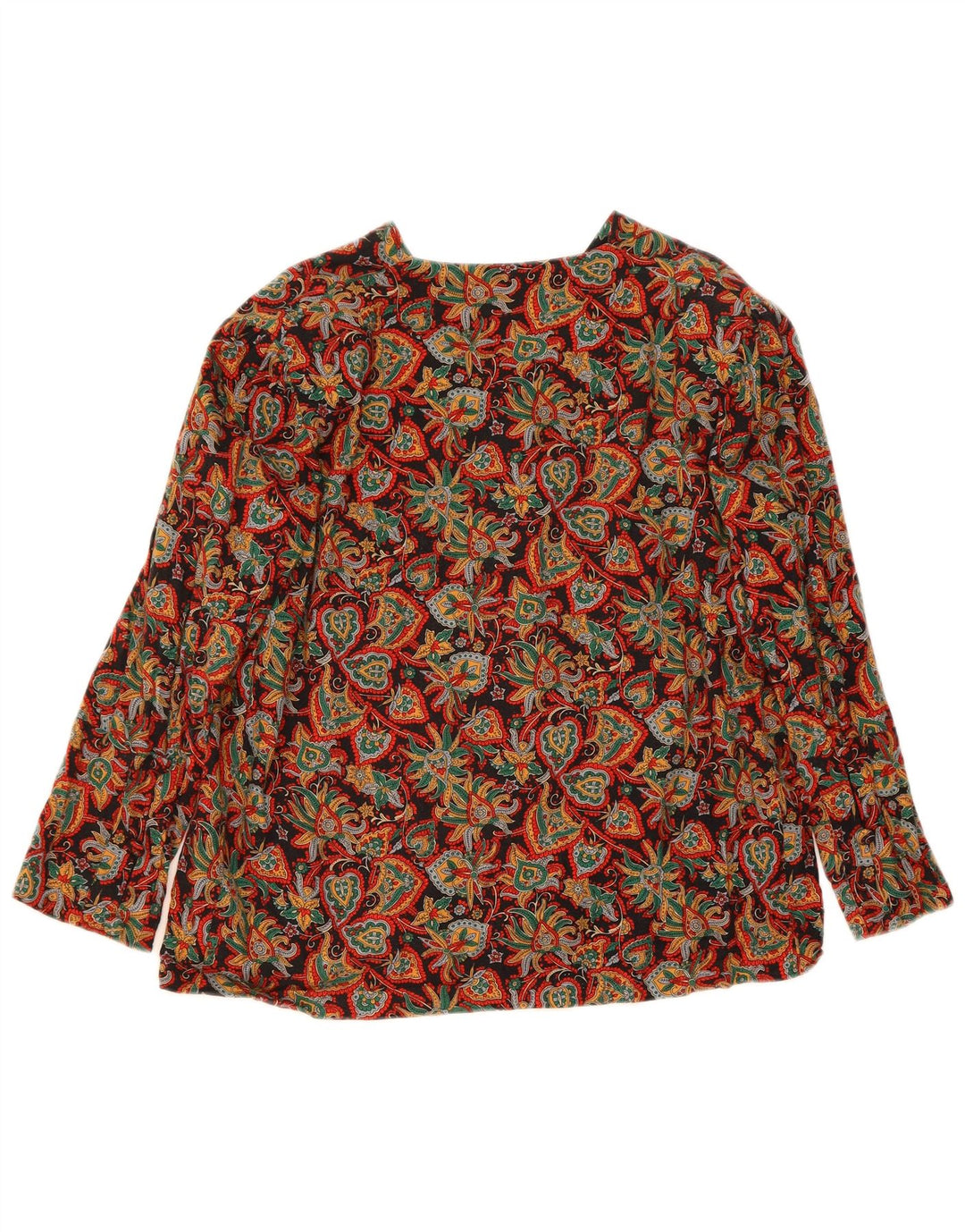 VINTAGE Womens 2 Piece Skirt Set UK 14 Medium W28  Multicoloured Paisley