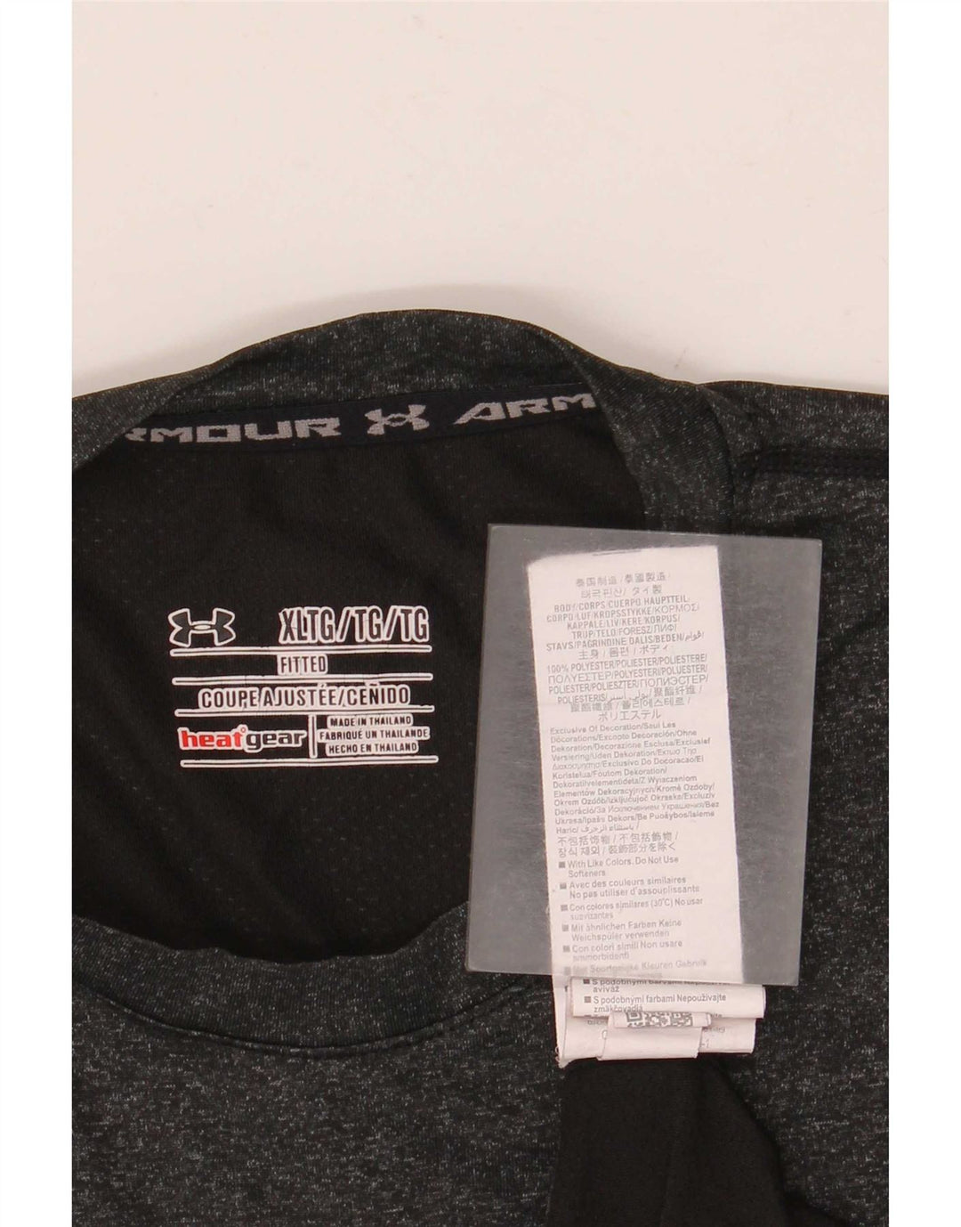 Under Armour Herre Project Rock Brahma Bull Grafisk Vest Top XL Grå