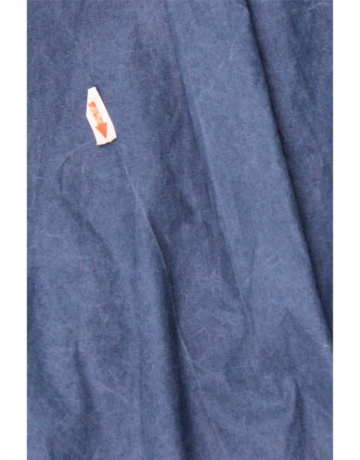 Murphy & Nye Herre Marine Heritage Shirt Stor marineblå bomuld