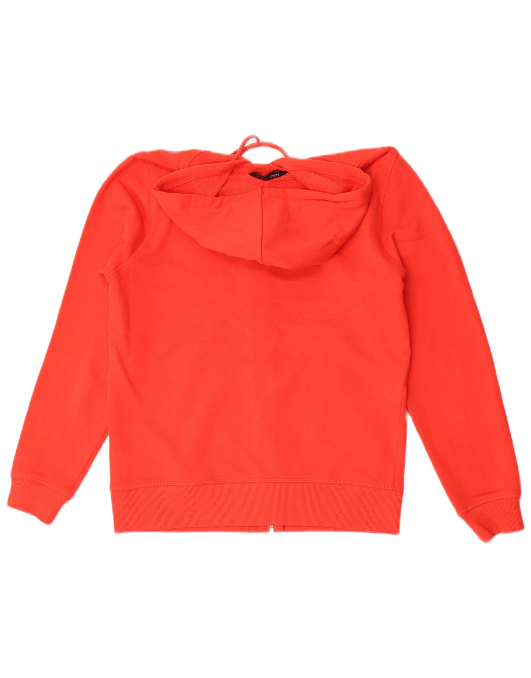 Marks & Spencer Dame Hættetrøje Sweater UK 10 Lille Rød Bomuld