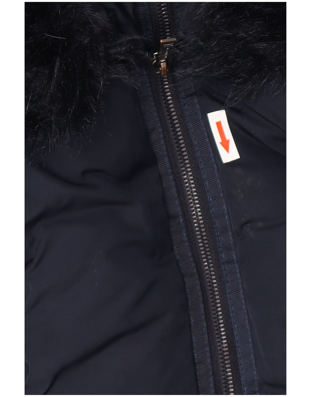 Monsoon Dame Oversized Polstret Hættejakke UK 14 Medium Navy Blue