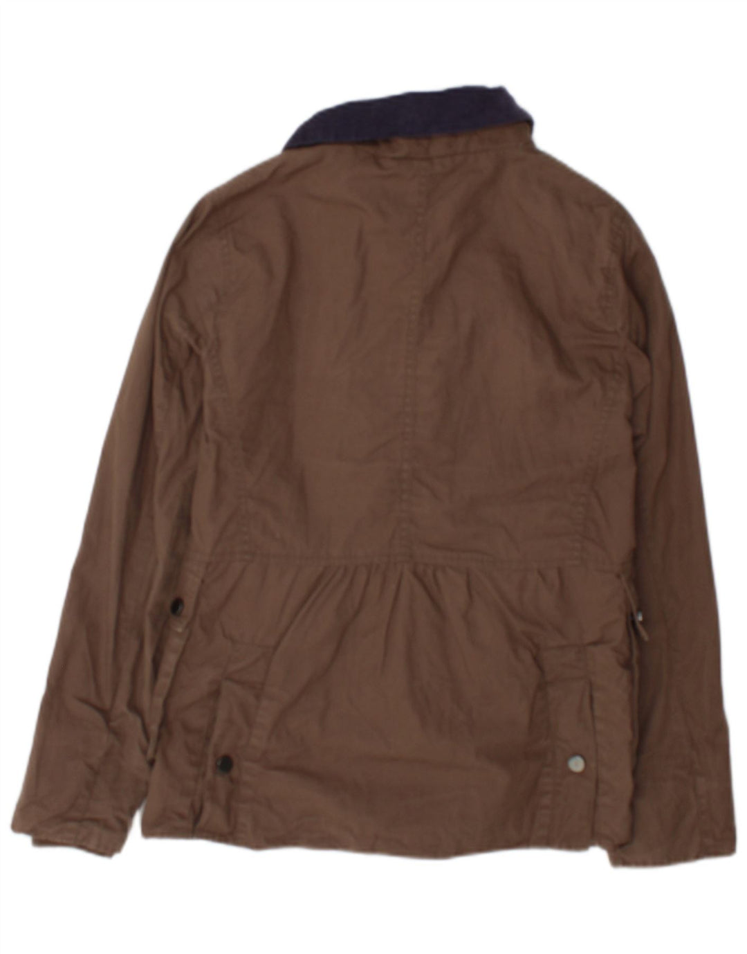 Hobbs Kvinder Utility Jacket UK 8 Lille brun bomuld