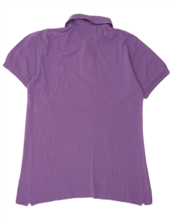 Lacoste herre poloshirt størrelse 3 Lille lilla bomuld
