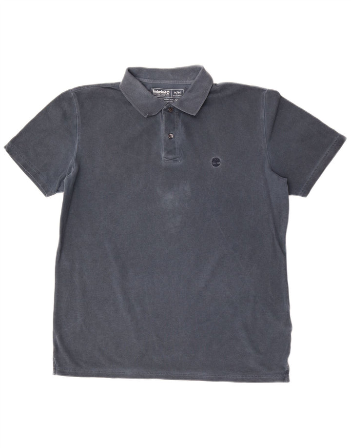 Timberland Herre Regular Fit Polo Shirt Medium Navy Blue Bomuld