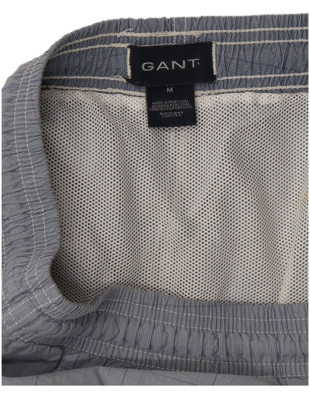 Gant Badeshorts til mænd Medium Blue Check