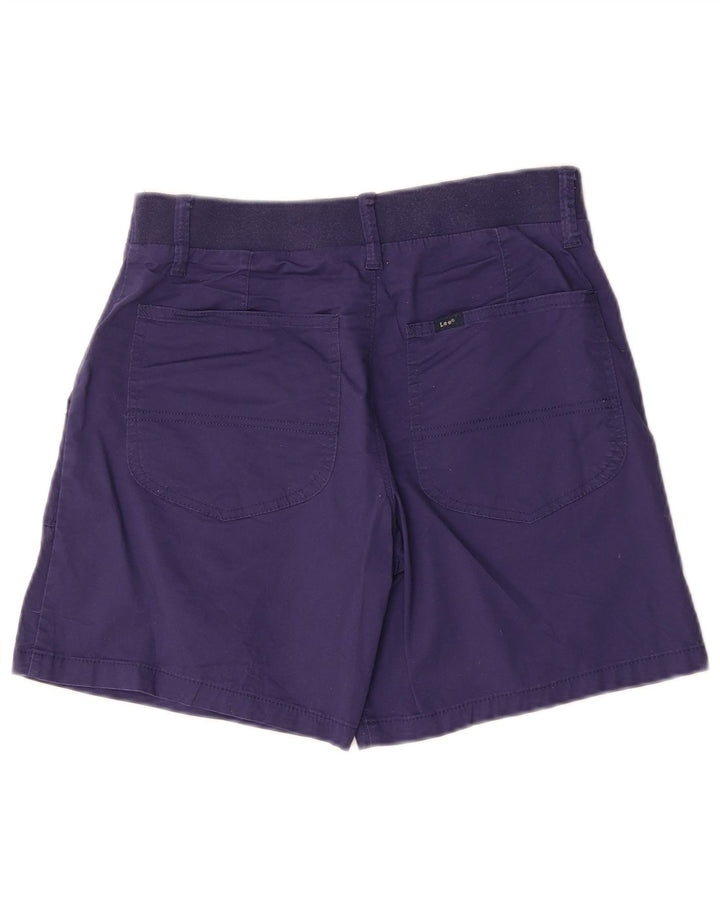 Lee Chino Shorts til kvinder US 6 Medium W30 Marineblå Bomuld