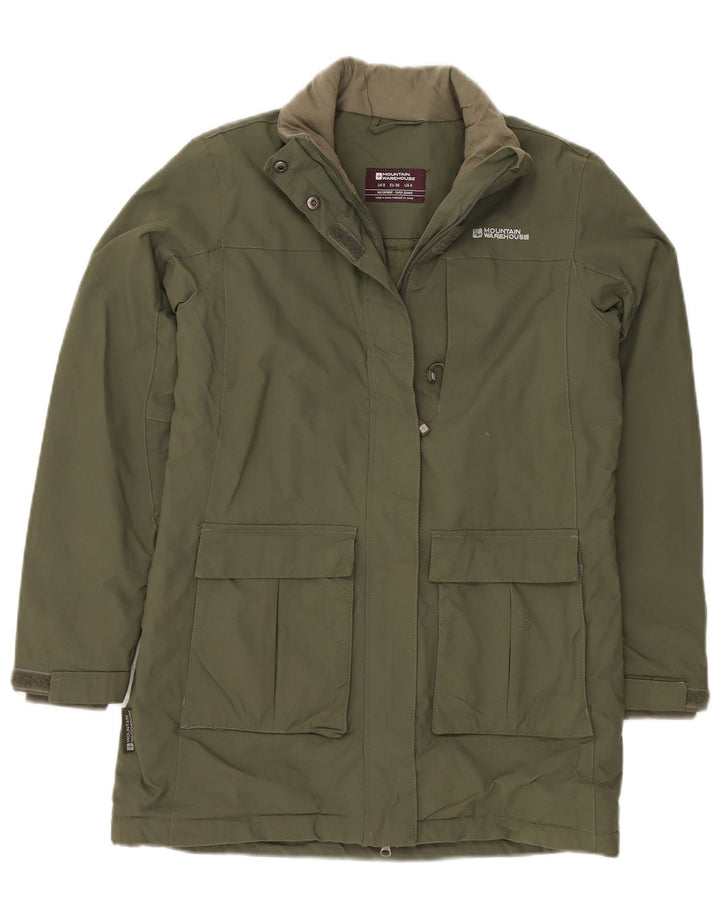 MOUNTAIN WAREHOUSE Dame Oversized Windbreaker Coat UK 8 Small Khaki