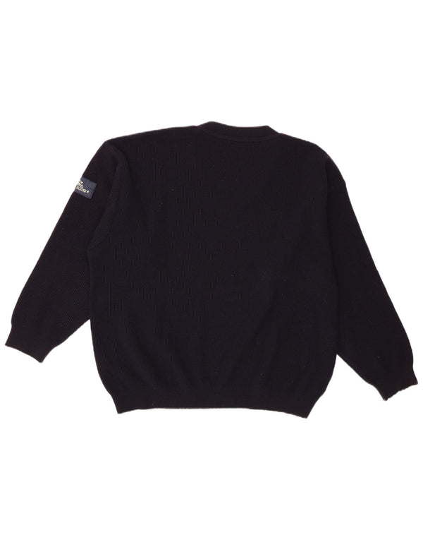 Boat House Herre V-hals Jumper Sweater XL Navy Blue New Wool