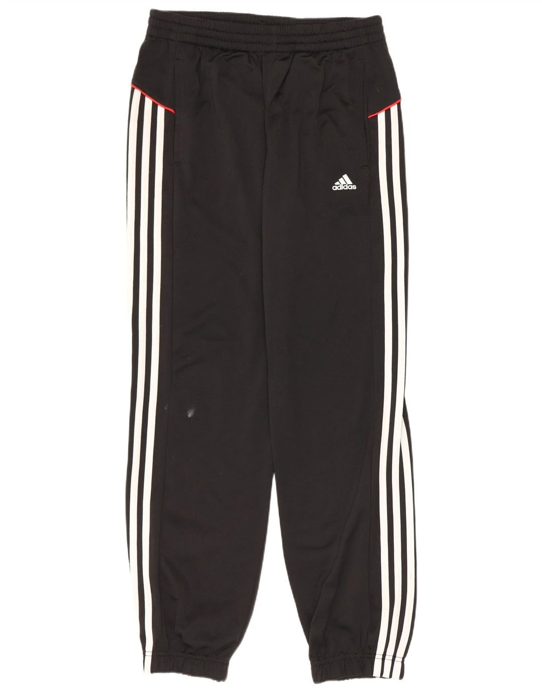Adidas Drenge Træningsdragt Bukser Joggers 13-14 År Sort Polyester