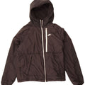 Nike Dame Therma-Fit Hættevindjakke UK 14 Medium Sort