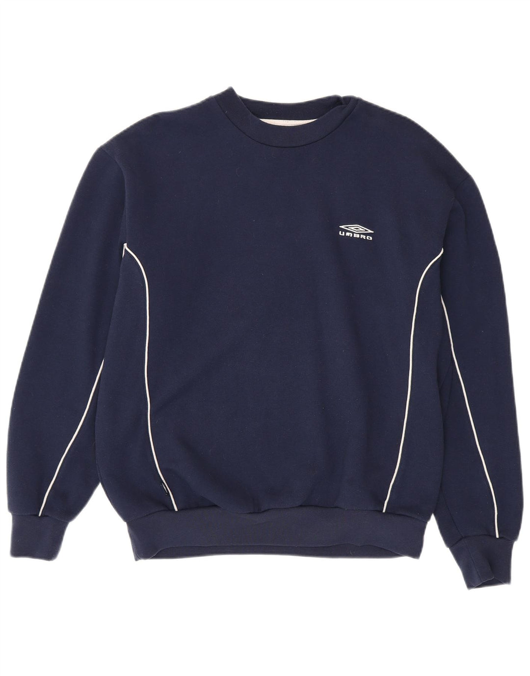 Umbro Herre Sweatshirt Jumper Medium Marineblå Polyester