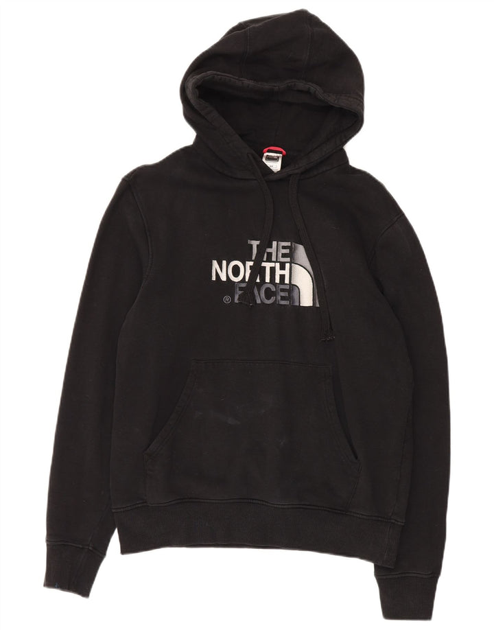 The North Face Herre Grafisk Hoodie Jumper Medium Sort Bomuld